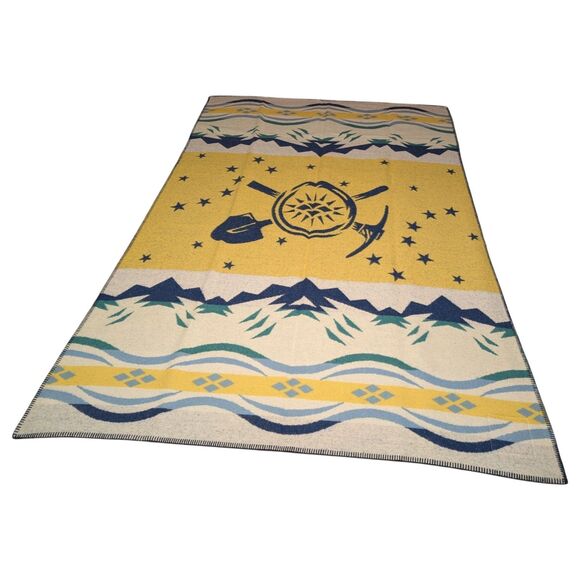 Klondike Gold Rush Faribault Woolen Mill Throw Blanket - New w/ Box - Picture 6 of 10